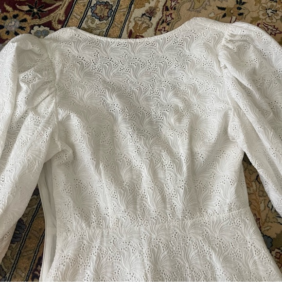 Nicholas White Eyelet Danni Dress - Picture 11 of 13